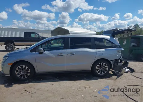 2024 Honda Odyssey Ex-L z USA, uszkodzony, nr VIN 5FNRL6H67RB040570